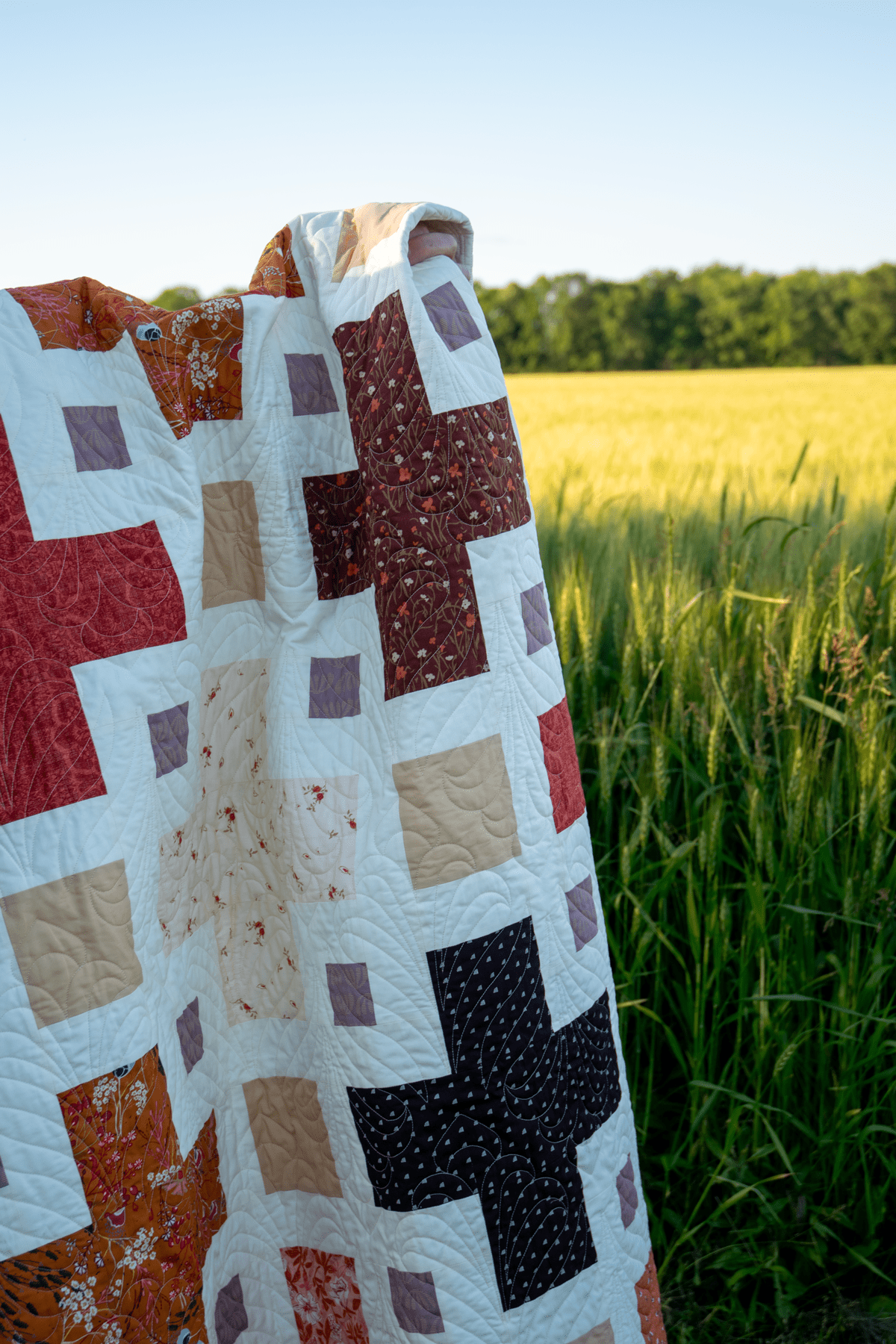 Art Gallery FabricsAmber Sunset Violet Quilt KitQuilt Kits