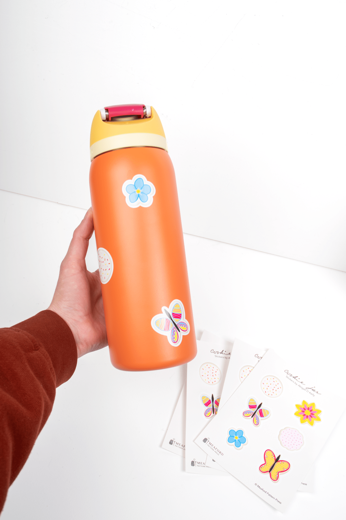 Meaford Pattern PressCookie Jar Sticker SheetStickers