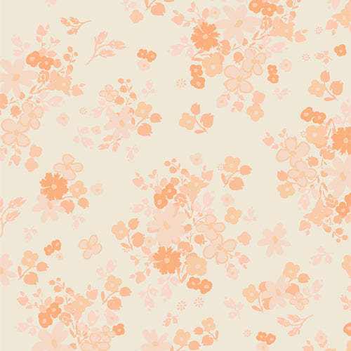 Nectarine Fusion Quilt Fabric Blooming Soul