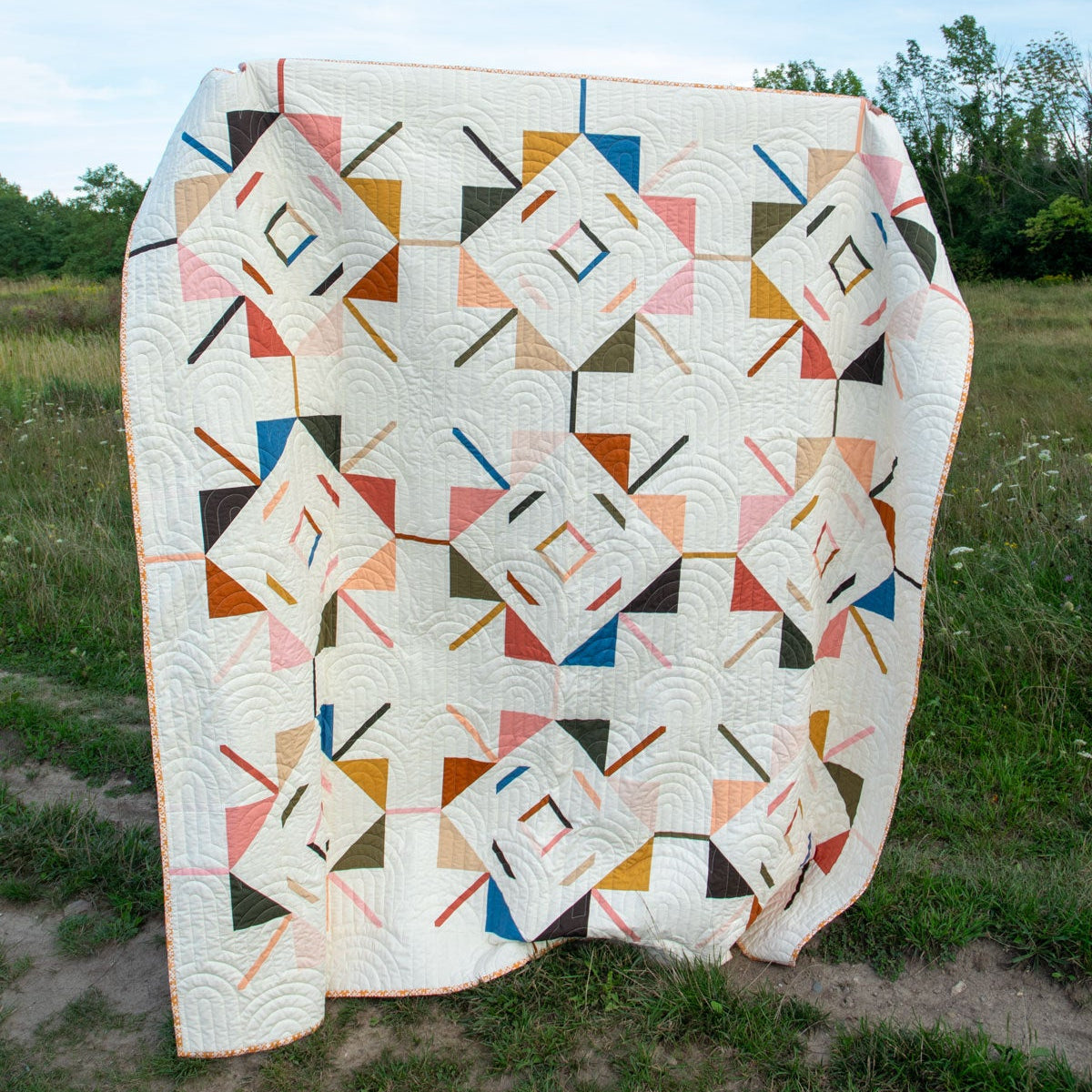 Golden Hour Gertrude's Star Fabric Kit