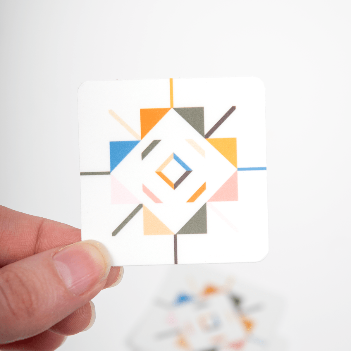 Meaford Pattern Press Gertrude's Star Quilt Block Sticker