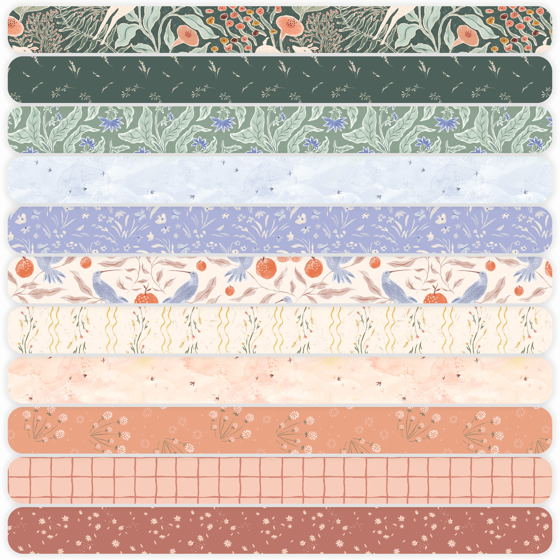 Golden Hour By Figo Fabrics Fat Quarter Bundle