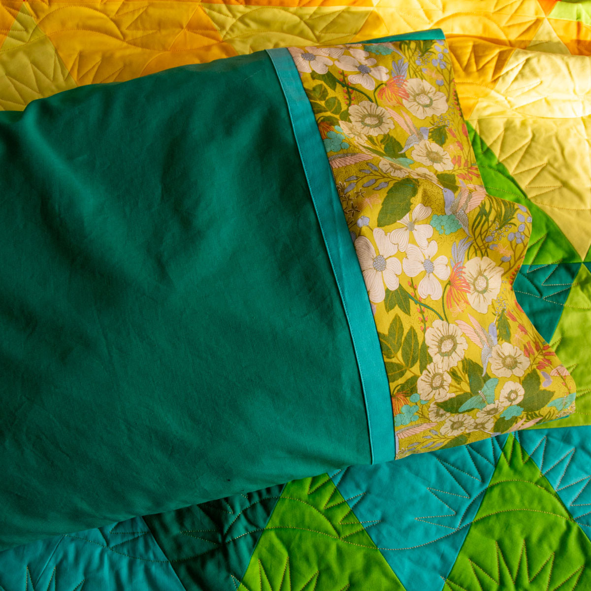 Ida's Pillowcase Sewing Pattern - printed