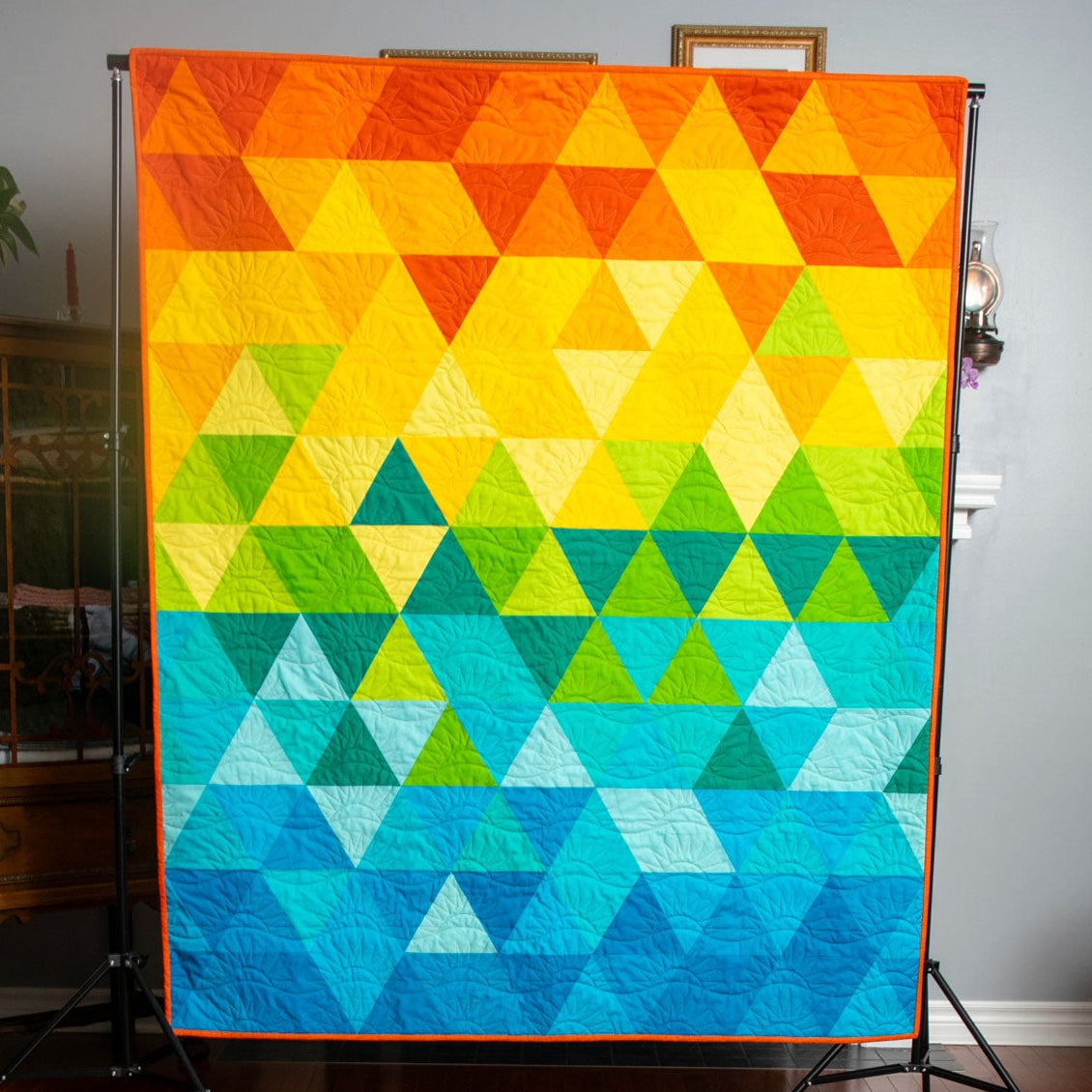 Triangle Fade Quilt Pattern