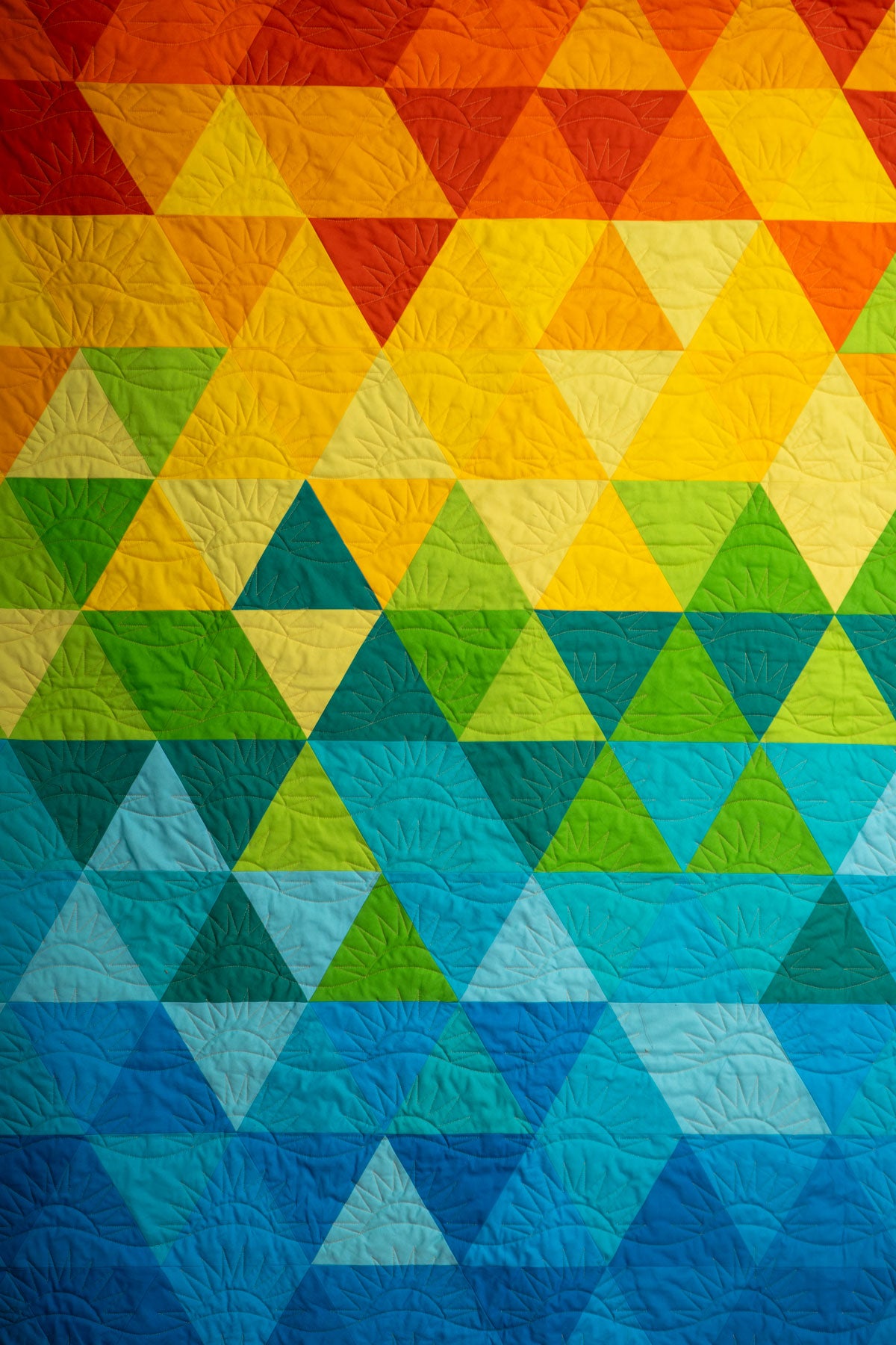 Horizon Triangle Fade Fabric Kit