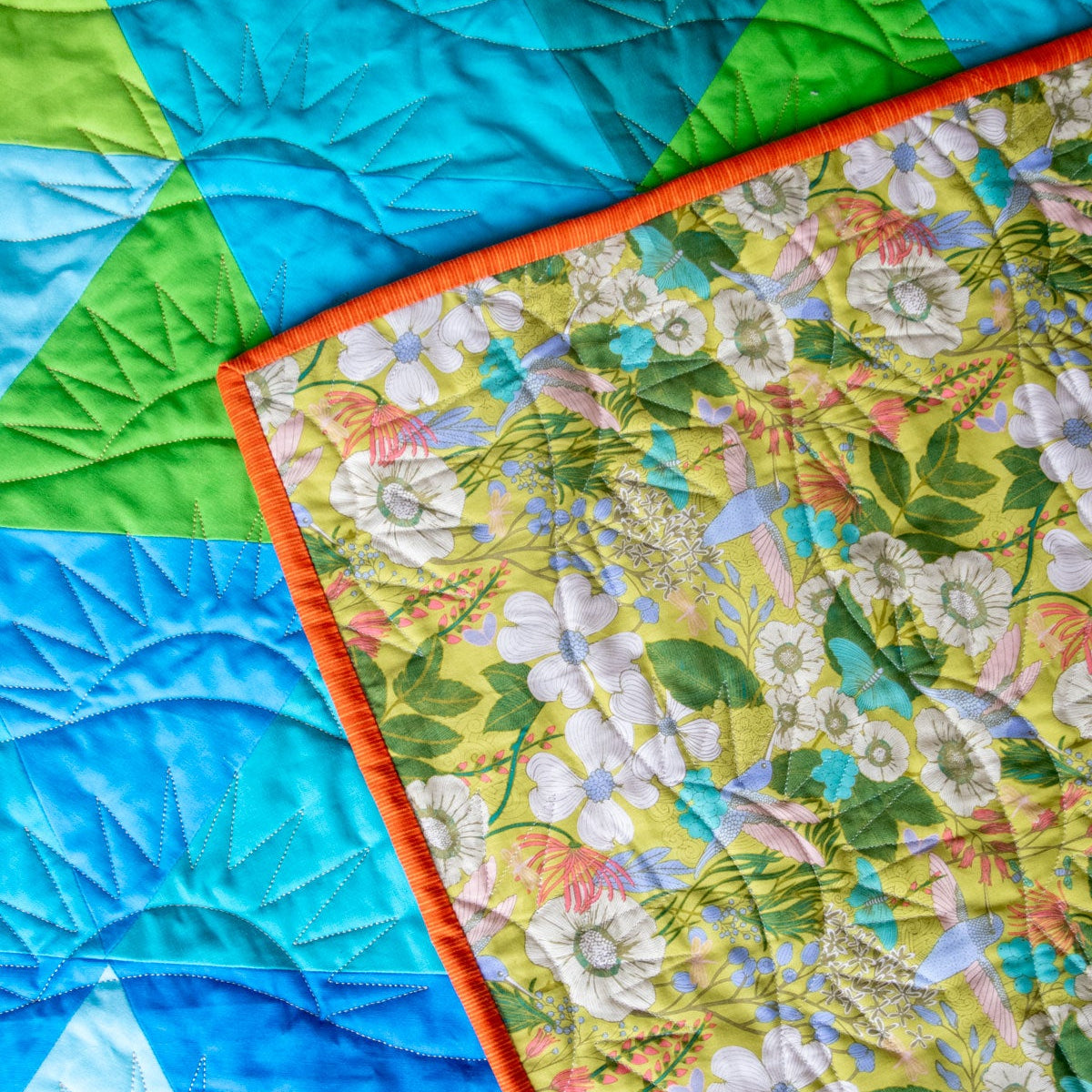 Backing Fabric for Horizon Triangle Fade Quilt Kit