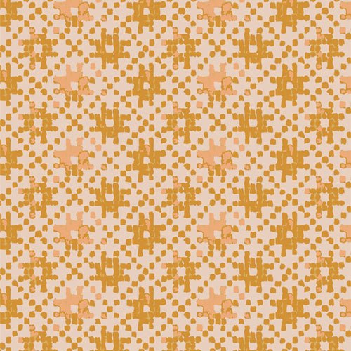 Art Gallery Fabrics Juniper Quilt Fabric Nordic Knit Yellow