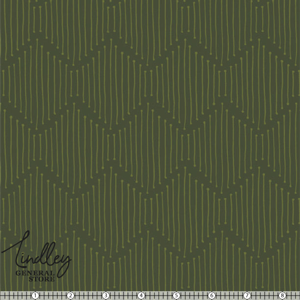 Faithful Forest Tree Rows Backing Fabric