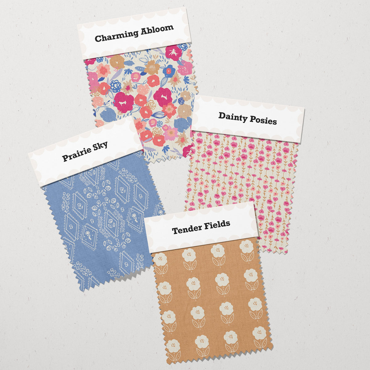Tails & Threads Quilt Fabric Fat Quarters - Individual