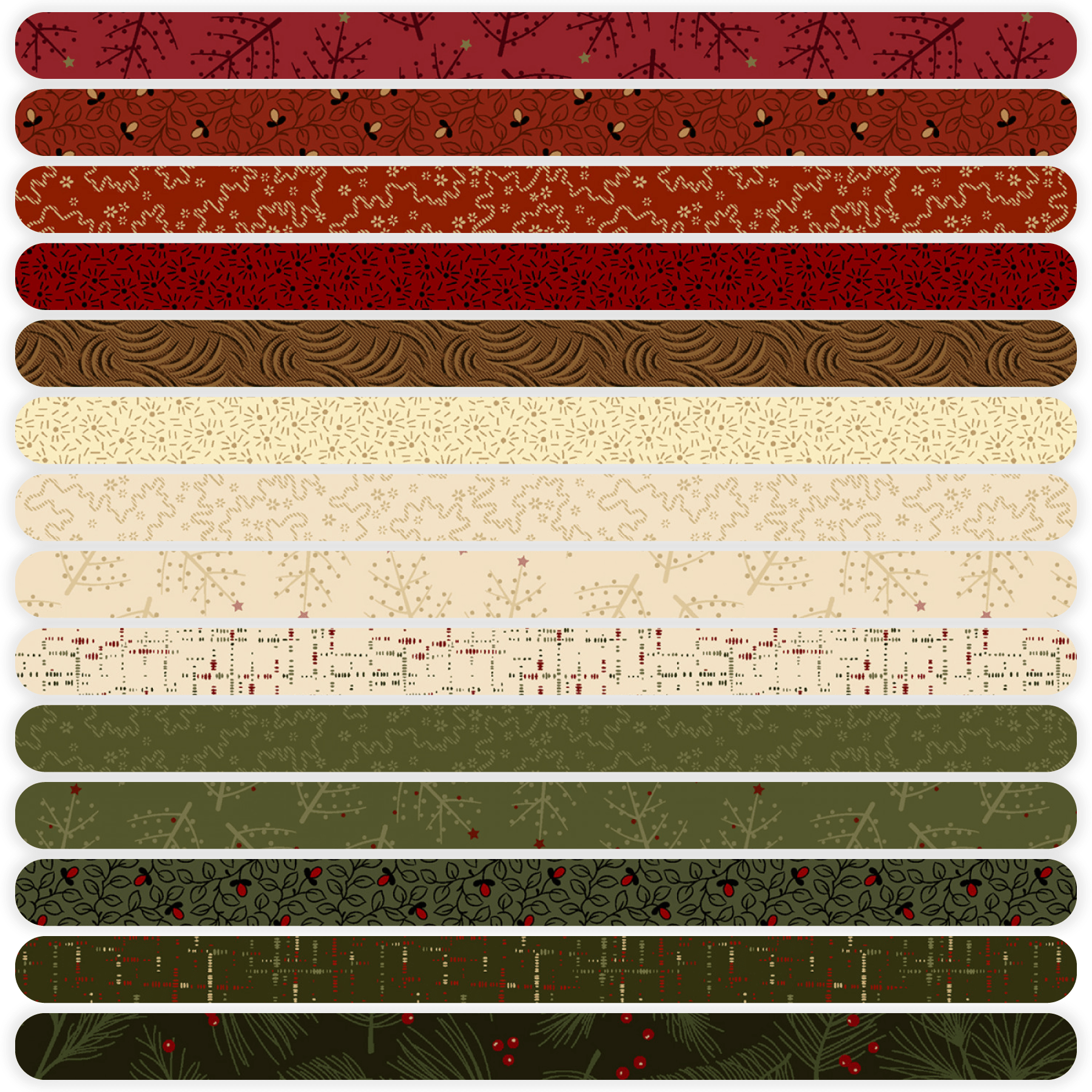 Marcus FabricsTree Farm Fat 1/4 Bundle (14 piece)Fabric Bundles