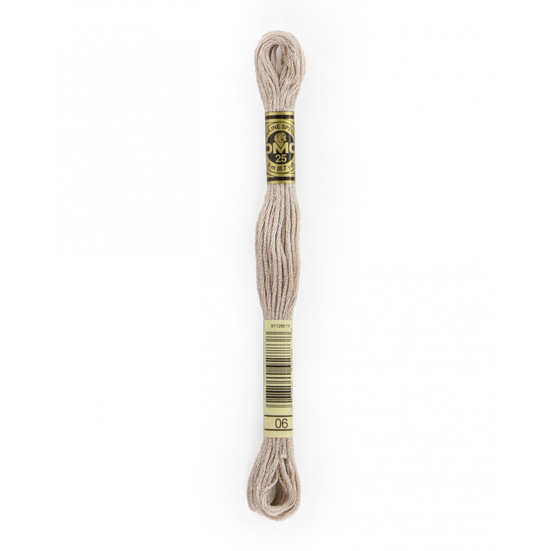 DMC6 - Strand Embroidery Floss 06 Med Lt DriftwoodThread & Floss
