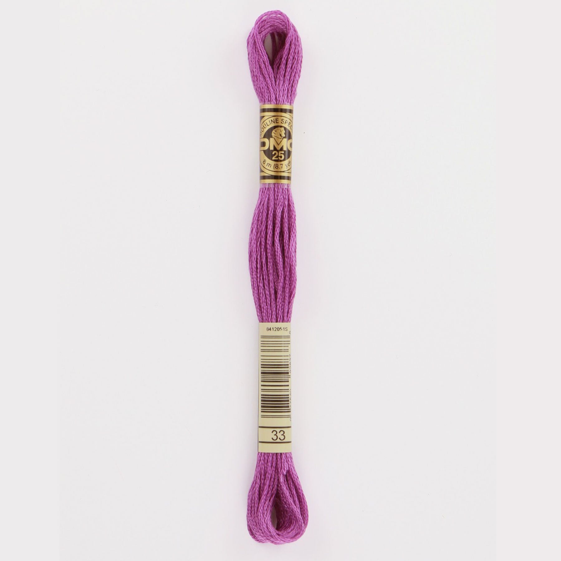 DMC6 - Strand Embroidery Floss 33 FuchsiaThread & Floss