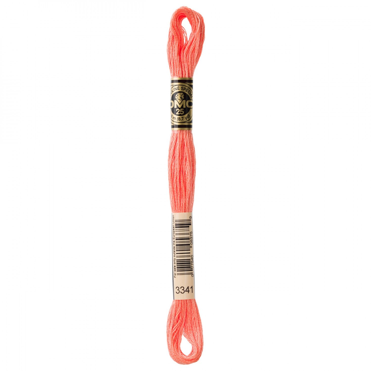 DMC6 - Strand Embroidery Floss 3341 ApricotThread & Floss