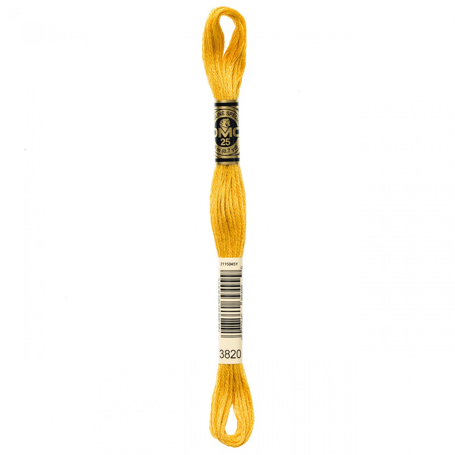 DMC6 - Strand Embroidery Floss 3820 Dk StrawThread & Floss
