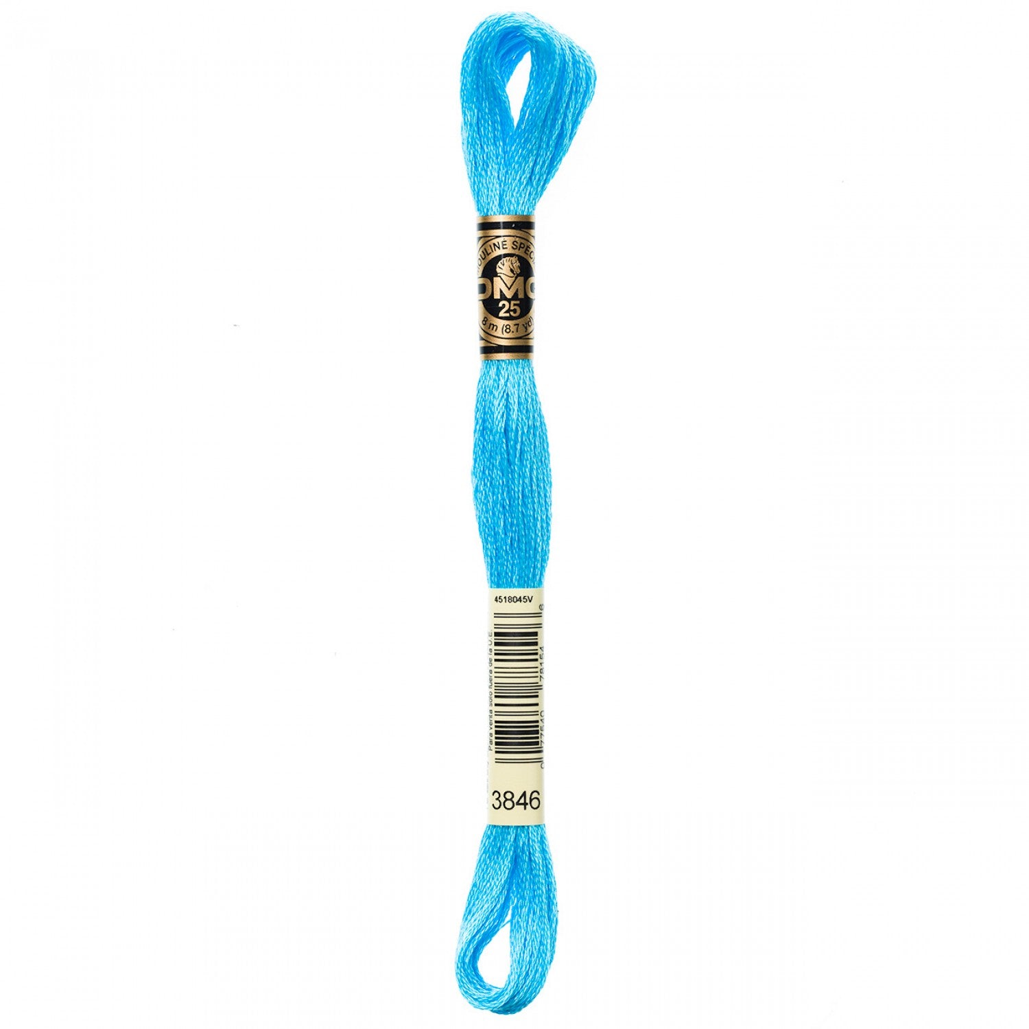 DMC6 - Strand Embroidery Floss 3846 Lt Bright TurquoiseThread & Floss