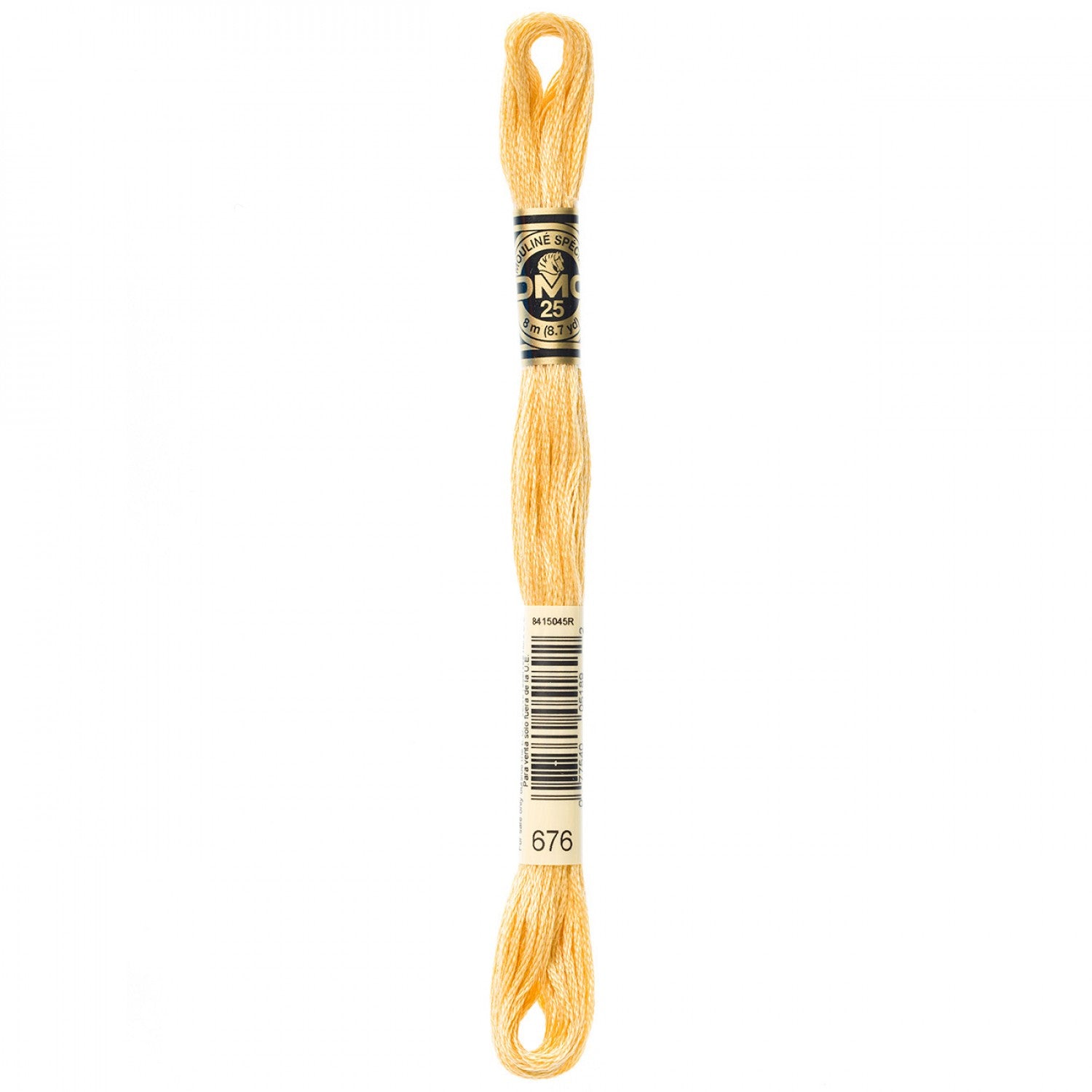 DMC6 - Strand Embroidery Floss 676 Lt Old GoldThread & Floss