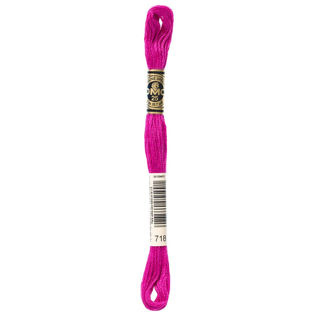 DMC6 - Strand Embroidery Floss 718 PlumThread & Floss