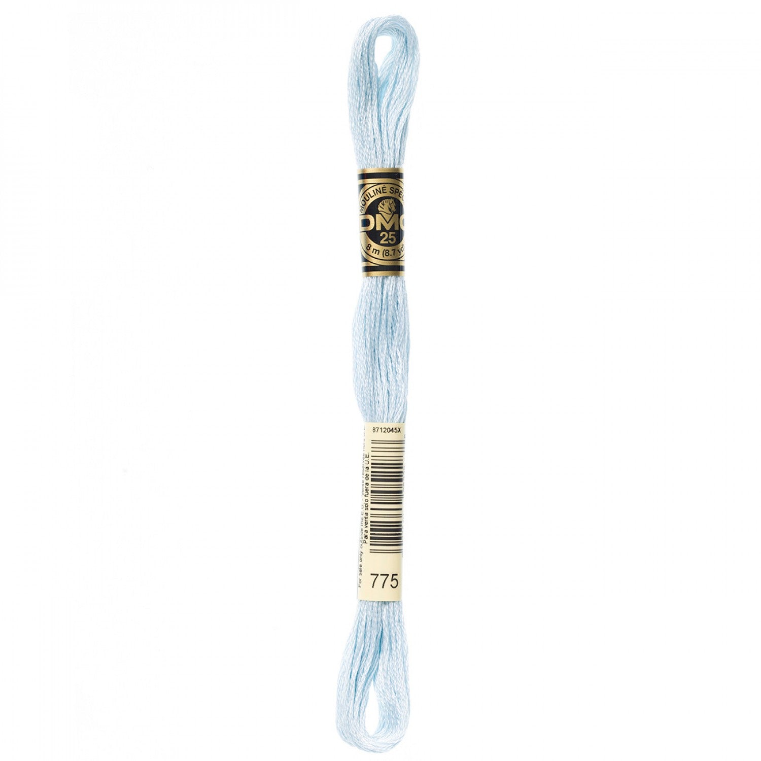 DMC6 - Strand Embroidery Floss 775 Very Lt Baby BlueThread & Floss