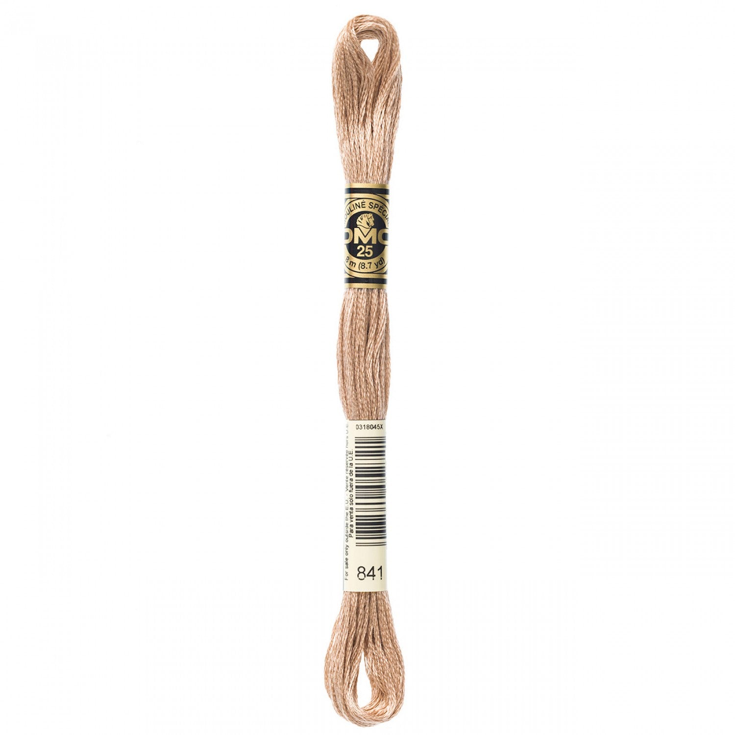 DMC6 - Strand Embroidery Floss 841 Lt Beige BrownThread & Floss