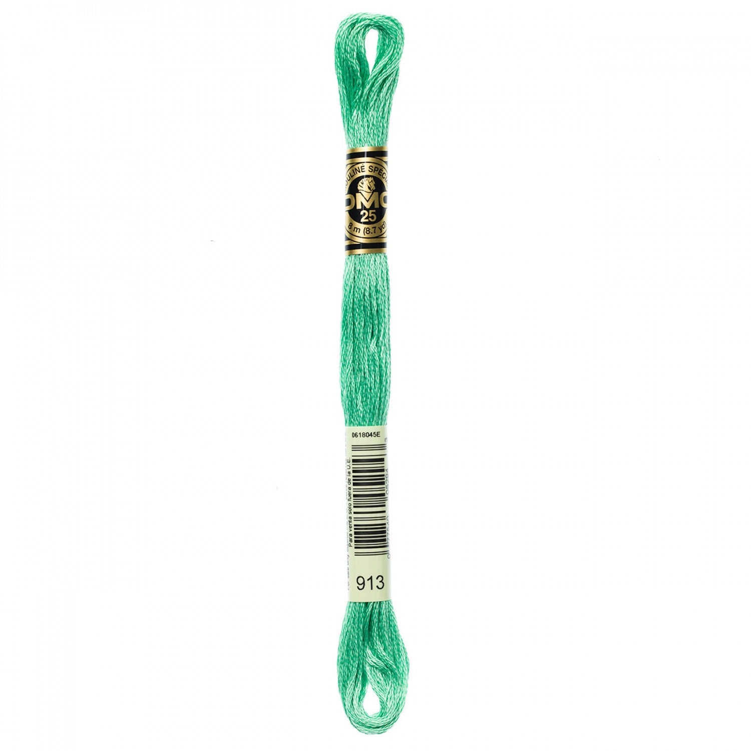 DMC6 - Strand Embroidery Floss 913 Med Nile GreenThread & Floss