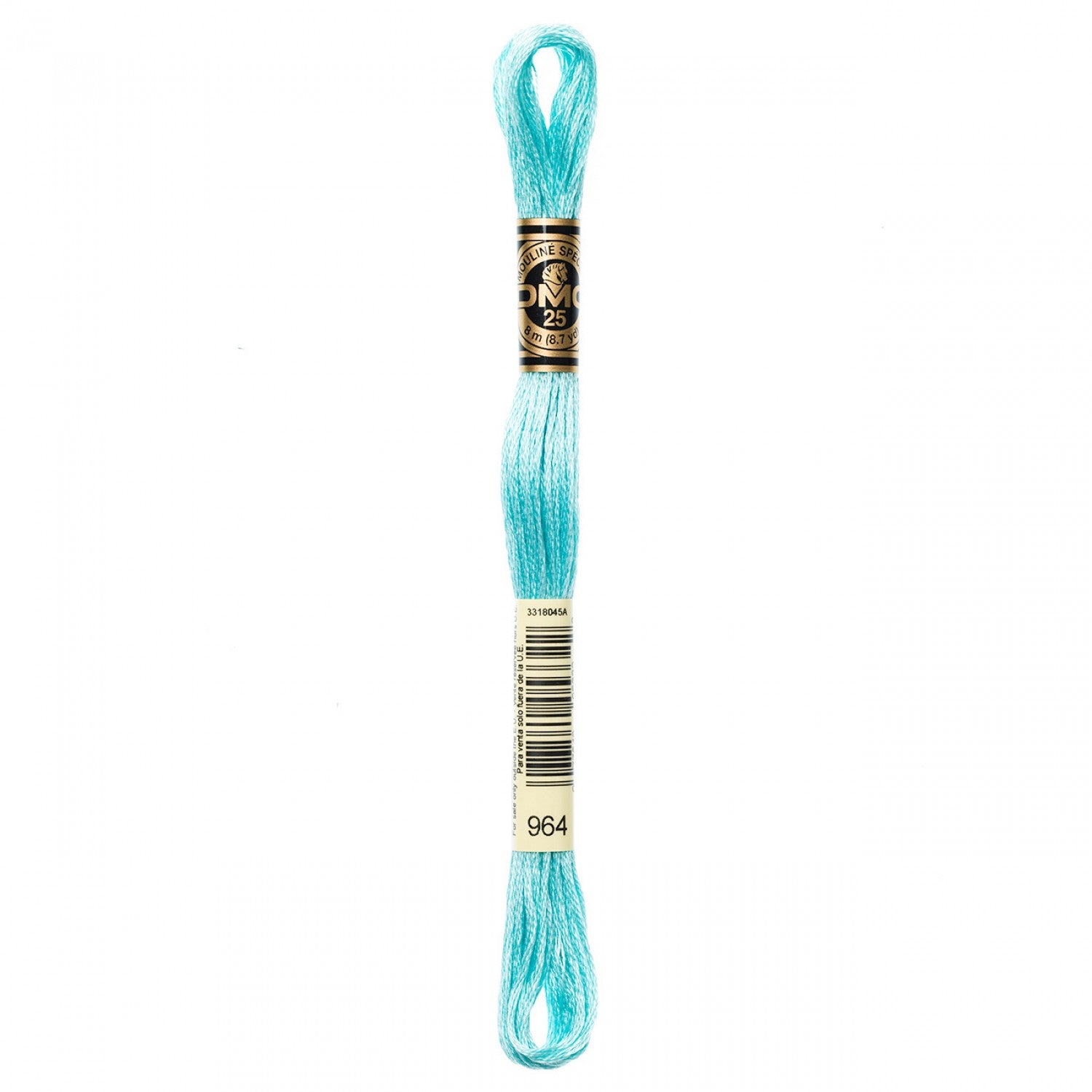 DMC6 - Strand Embroidery Floss 964 Lt Sea GreenThread & Floss