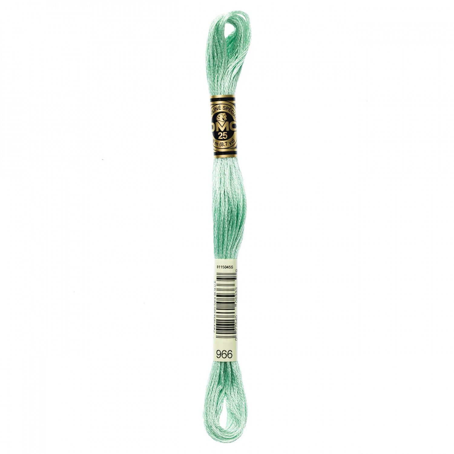 DMC6 - Strand Embroidery Floss 966 Med Baby GreenThread & Floss