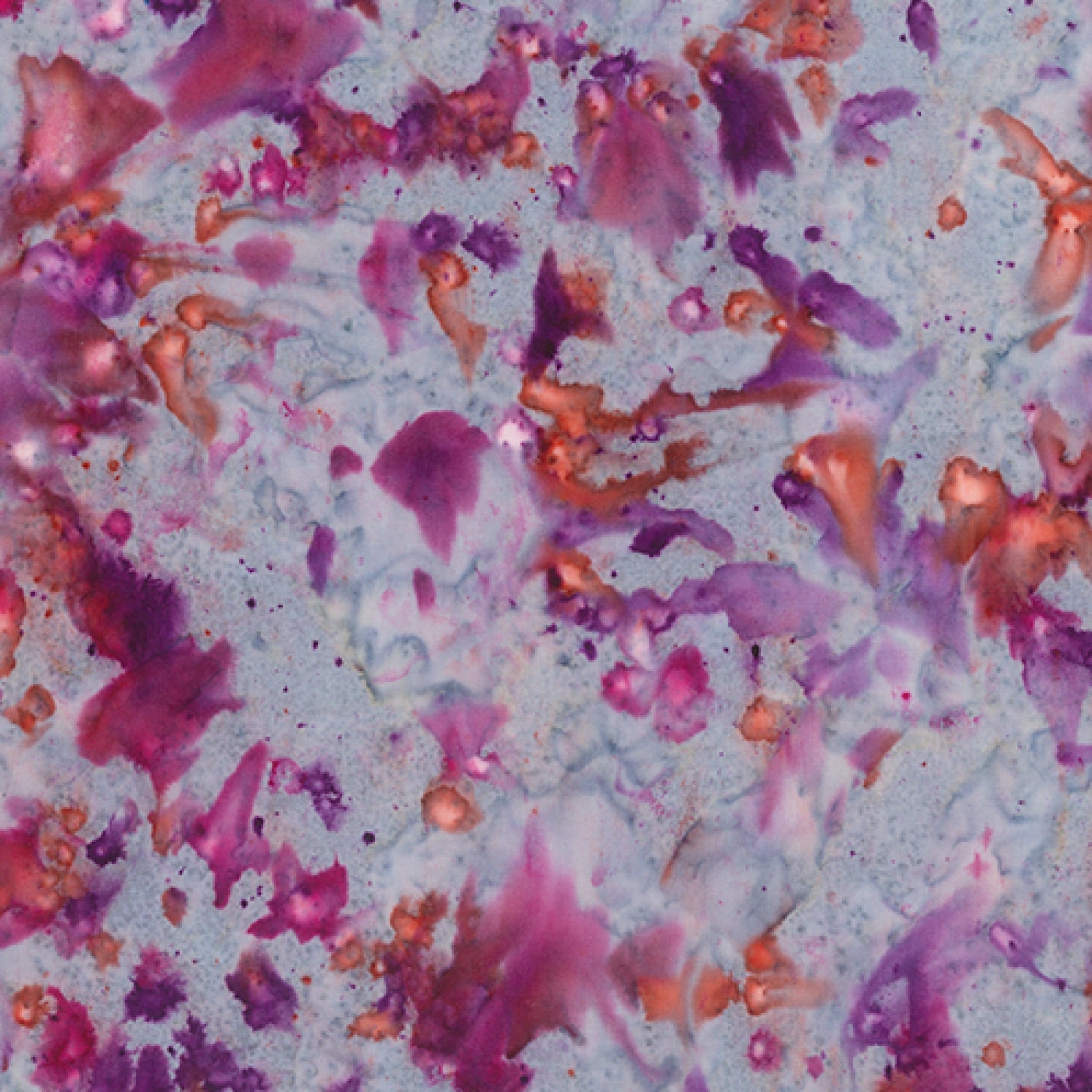 Banyan BatiksColor Me Banyan Batik Quilt Fabric Ink Blot II Pink PunchFabric