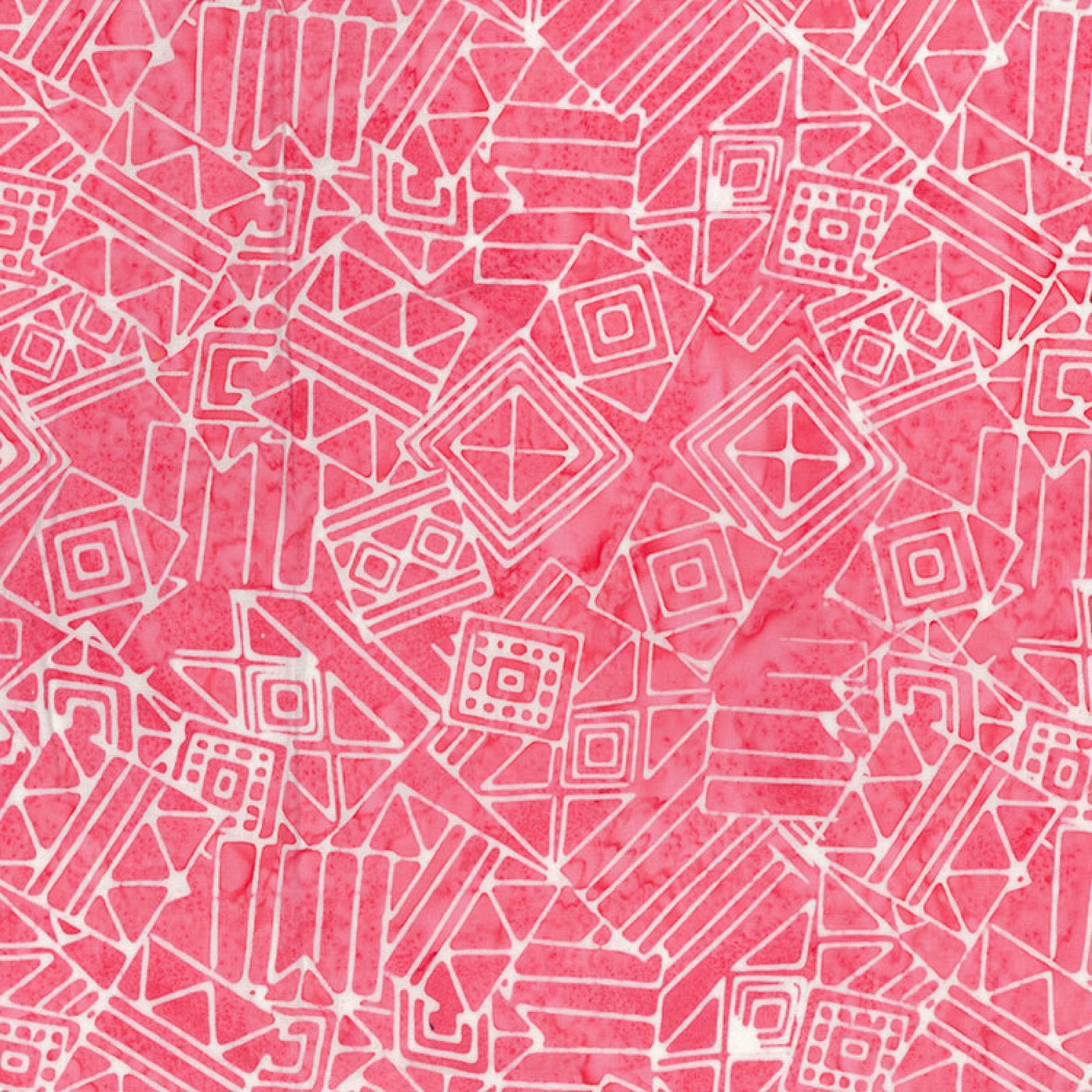 Banyan BatiksLine Work Batik Fabric Boxed Toss Pretty in PinkFabric