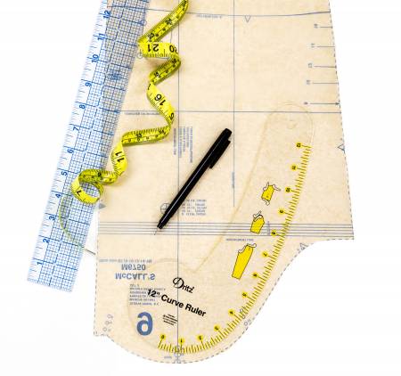 DritzCurve Ruler 12in.Rulers