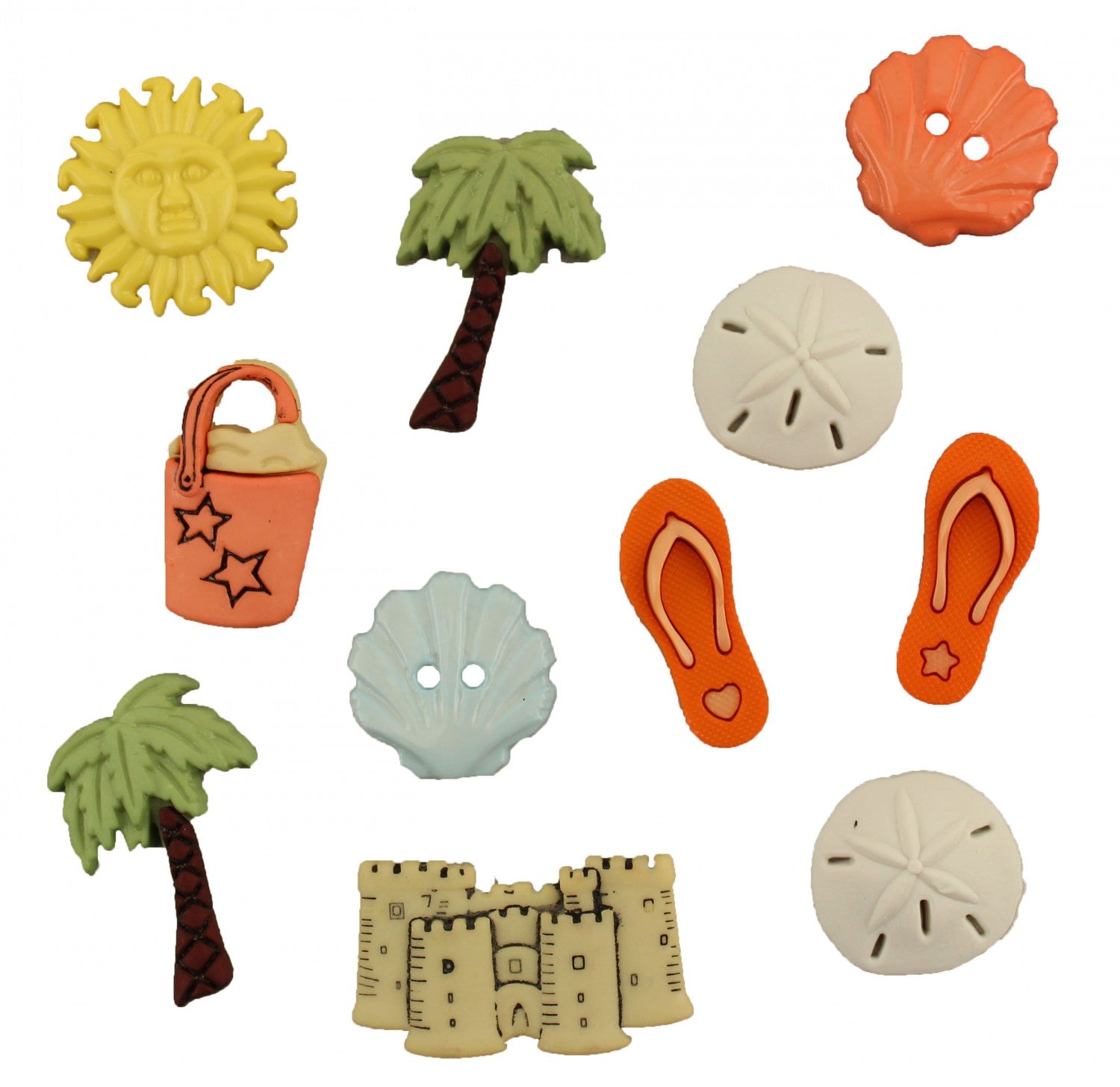 Buttons GaloreBeach Bum ButtonsButtons & Snaps