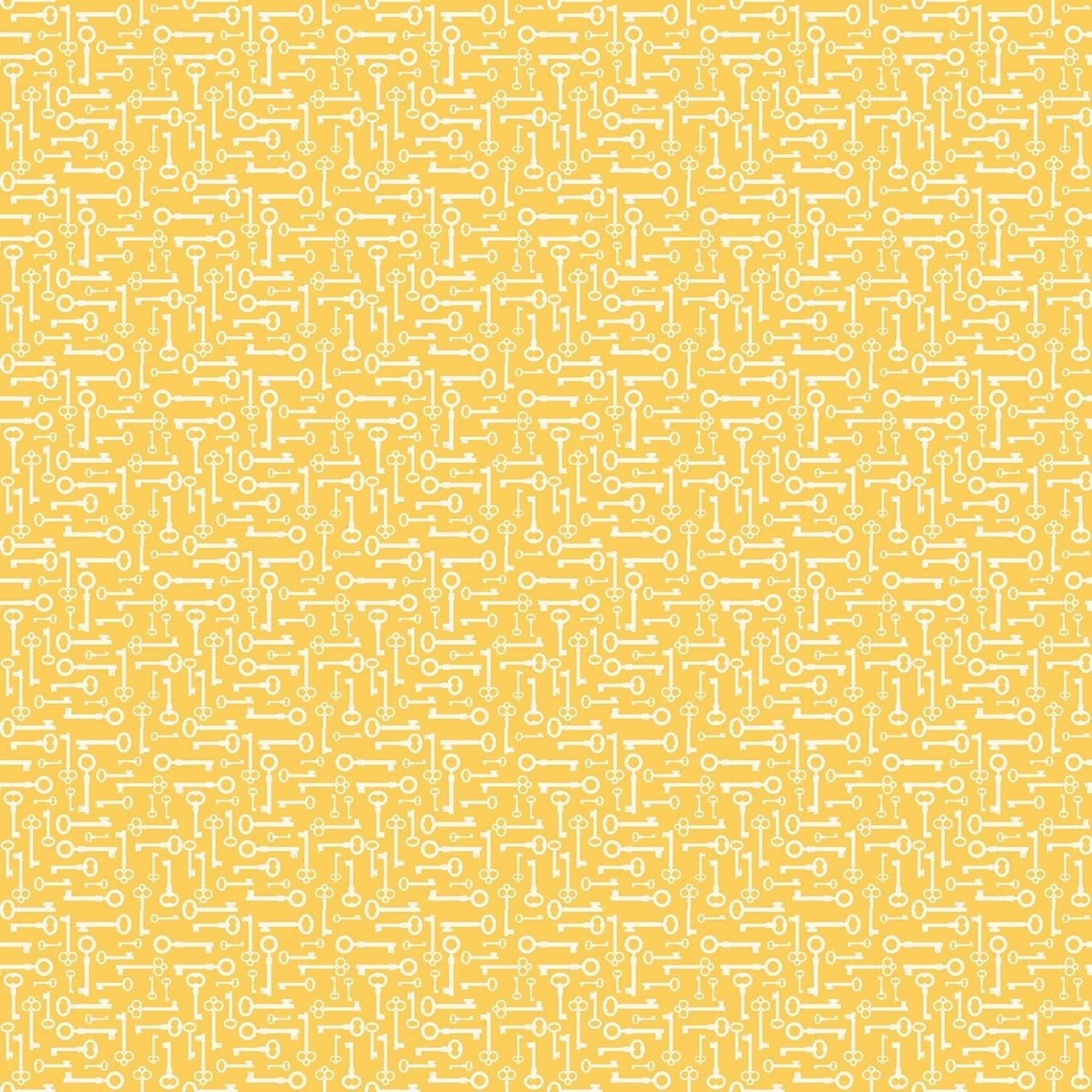 Riley Blake DesignsBloom and Grow Quilt Fabric Keys YellowFabric