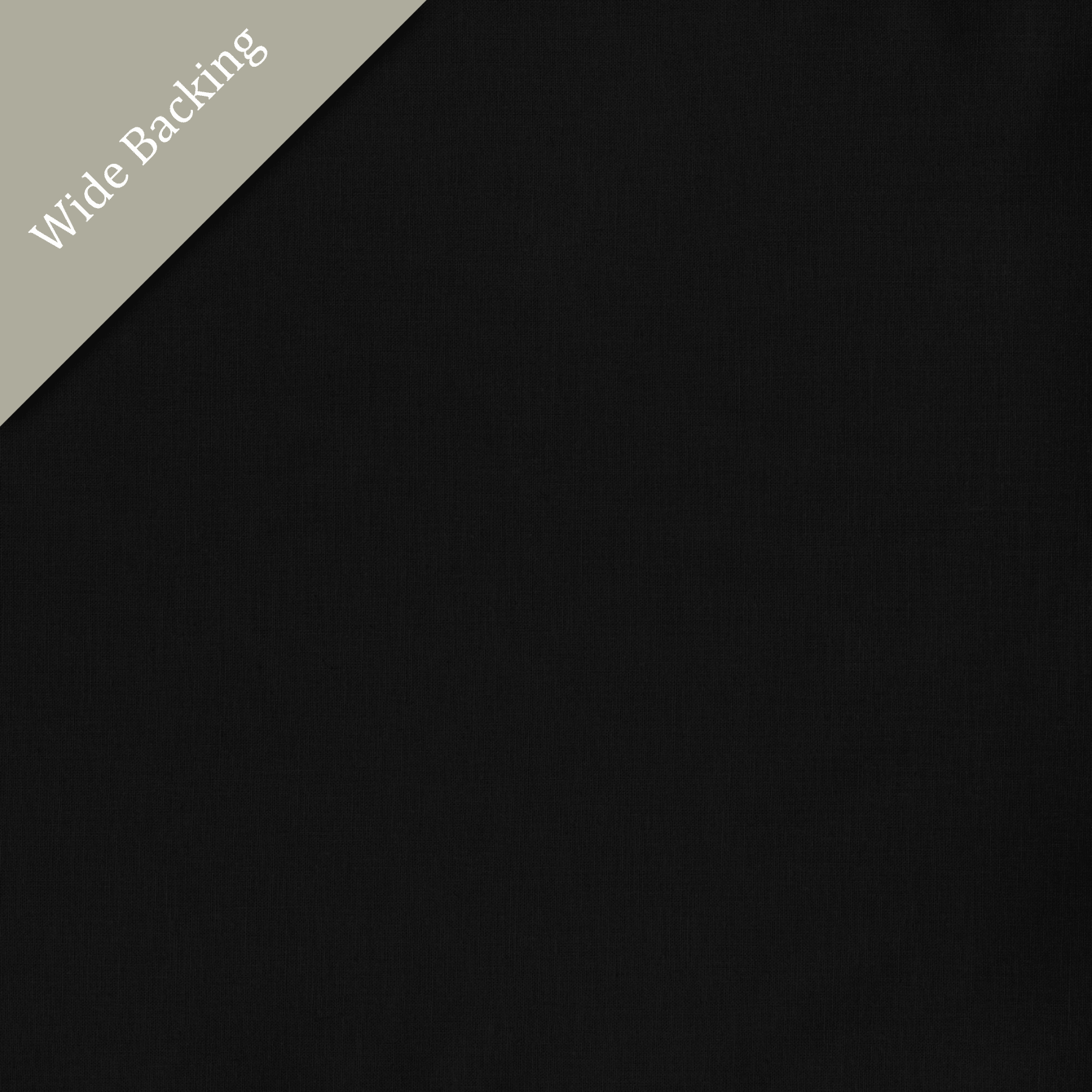 Robert KaufmanKONA 108in. Wide Backing Quilt Fabric BlackWide Backing