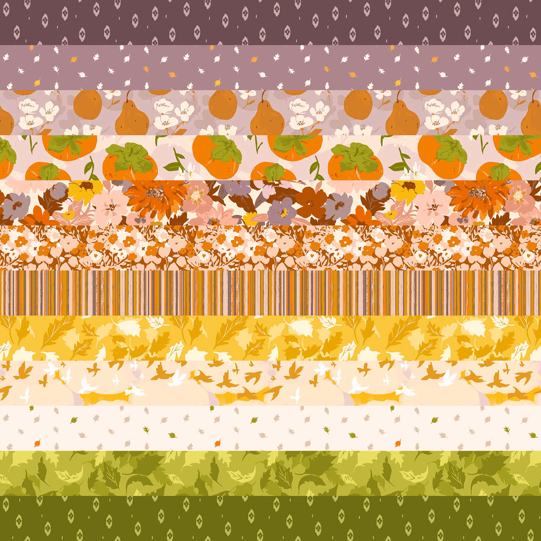 FIGO FabricsSummer's End 1/2 Yard BundleFabric Bundles