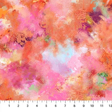 NorthcottSeptember Morning Quilt Fabric Texture PinkFabric