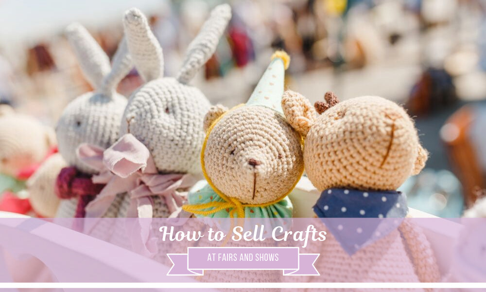 If you want more people to see your crafts, think about signing up for a craft fair. Check out this guide on how to sell crafts at fairs and shows.
