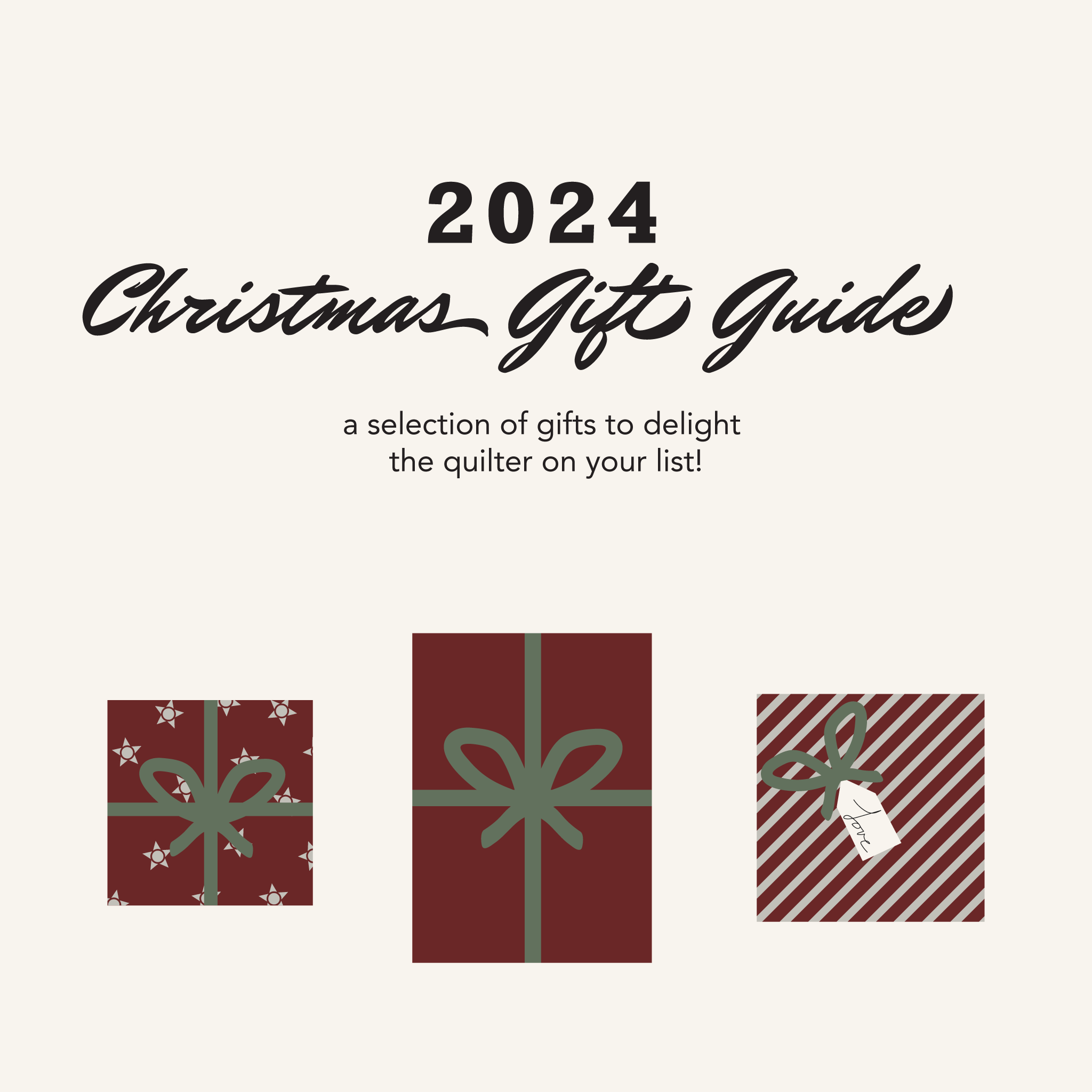 2024 Christmas Gift Guide | Gifts for Quilters