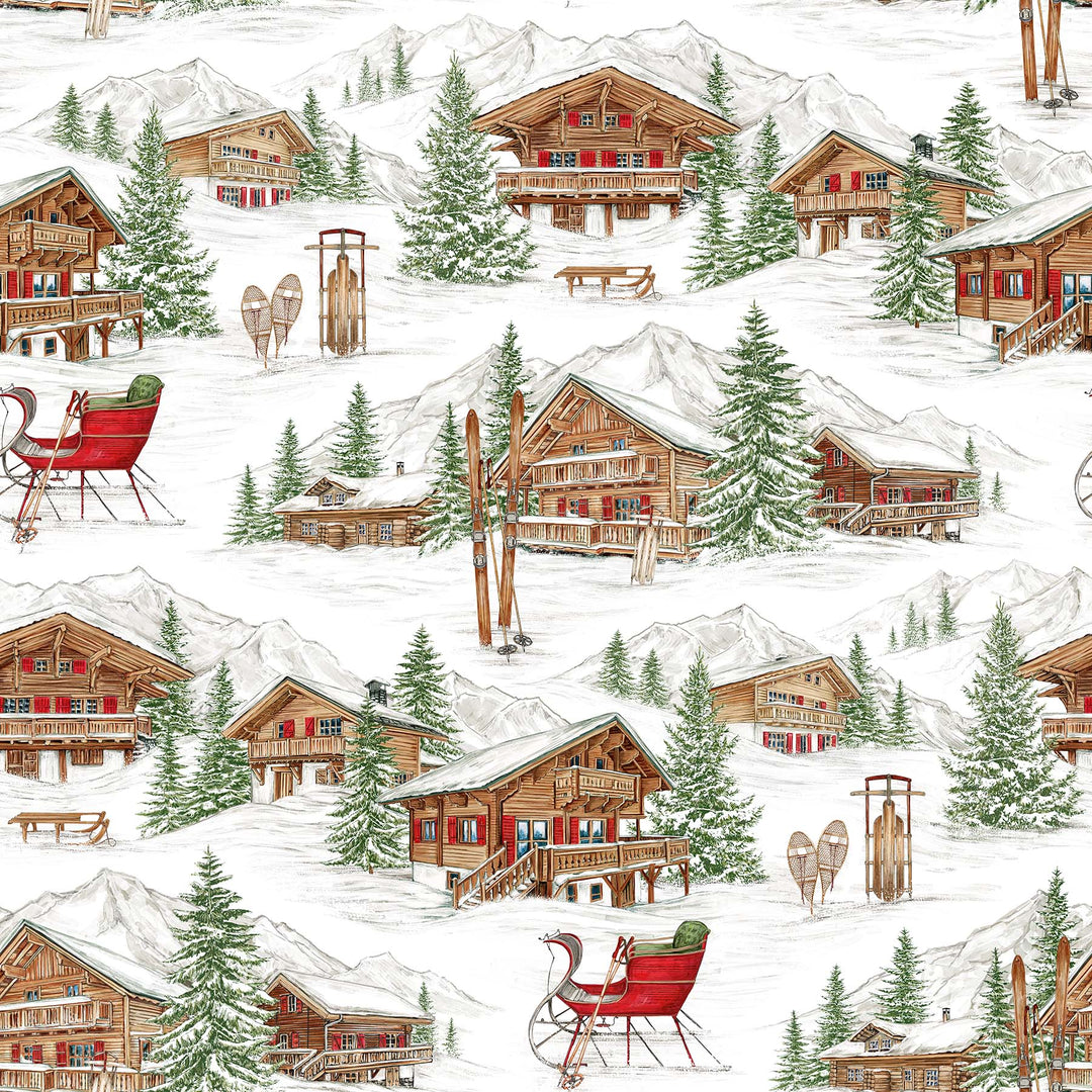 Alpine Winter Quilt Fabric