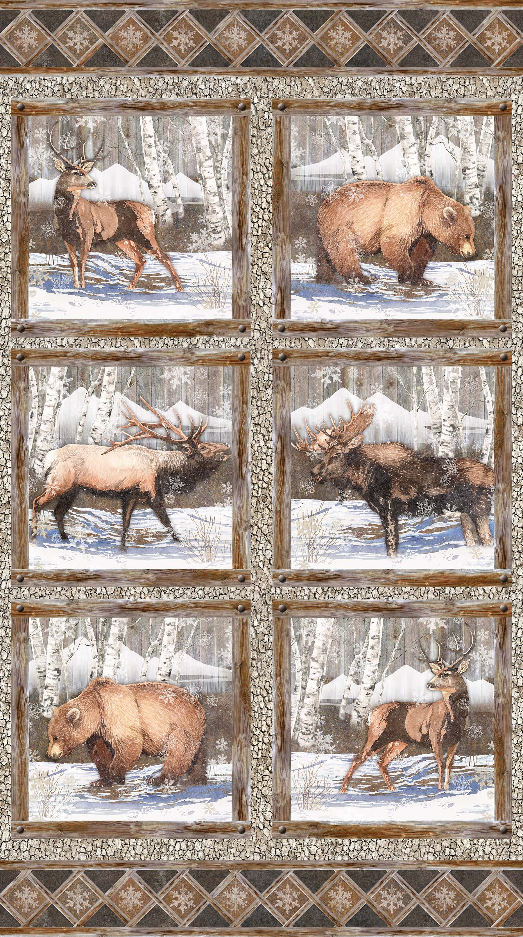 North Ridge Flannel Quilt Fabric