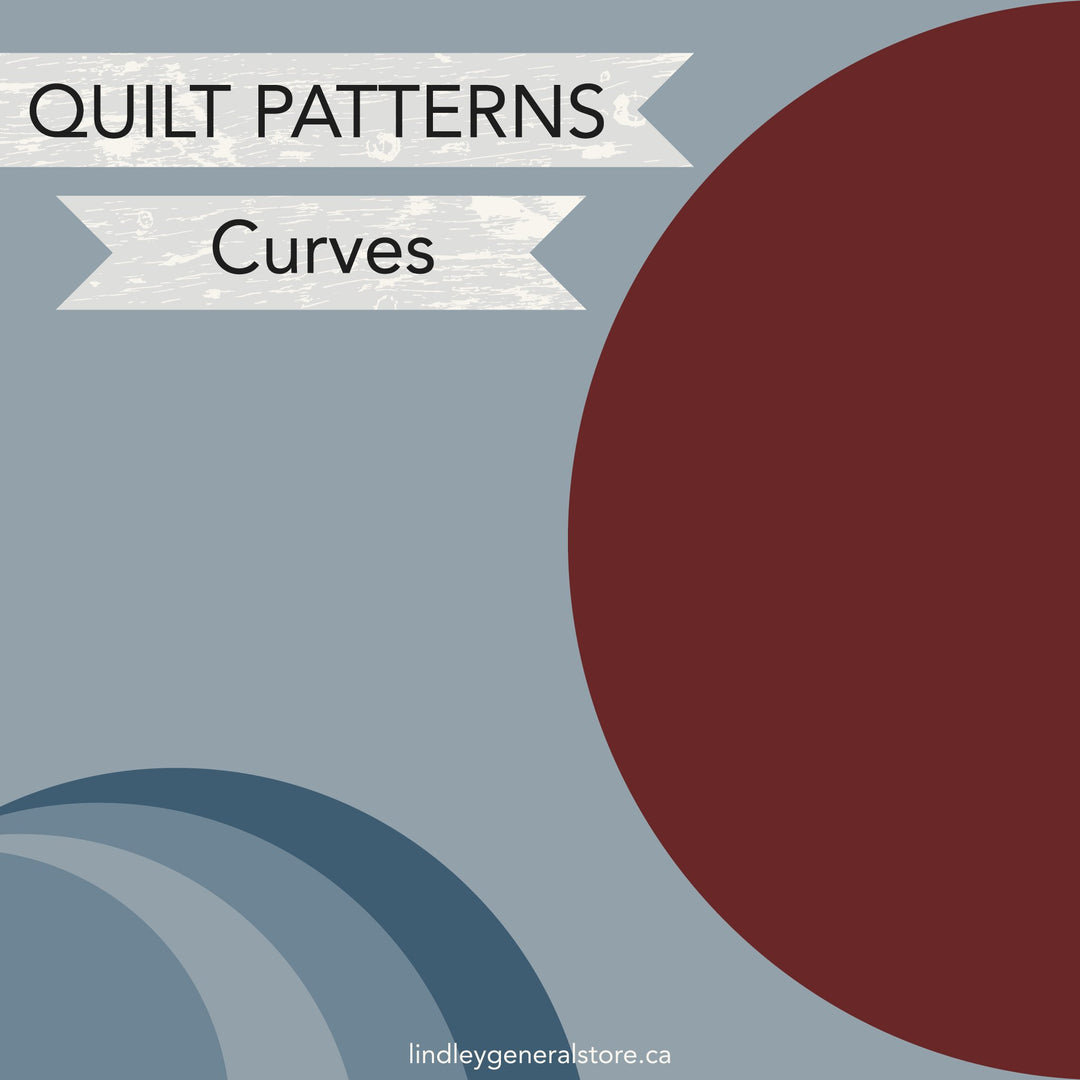 Curved Piecing Quilt Patterns for Sale