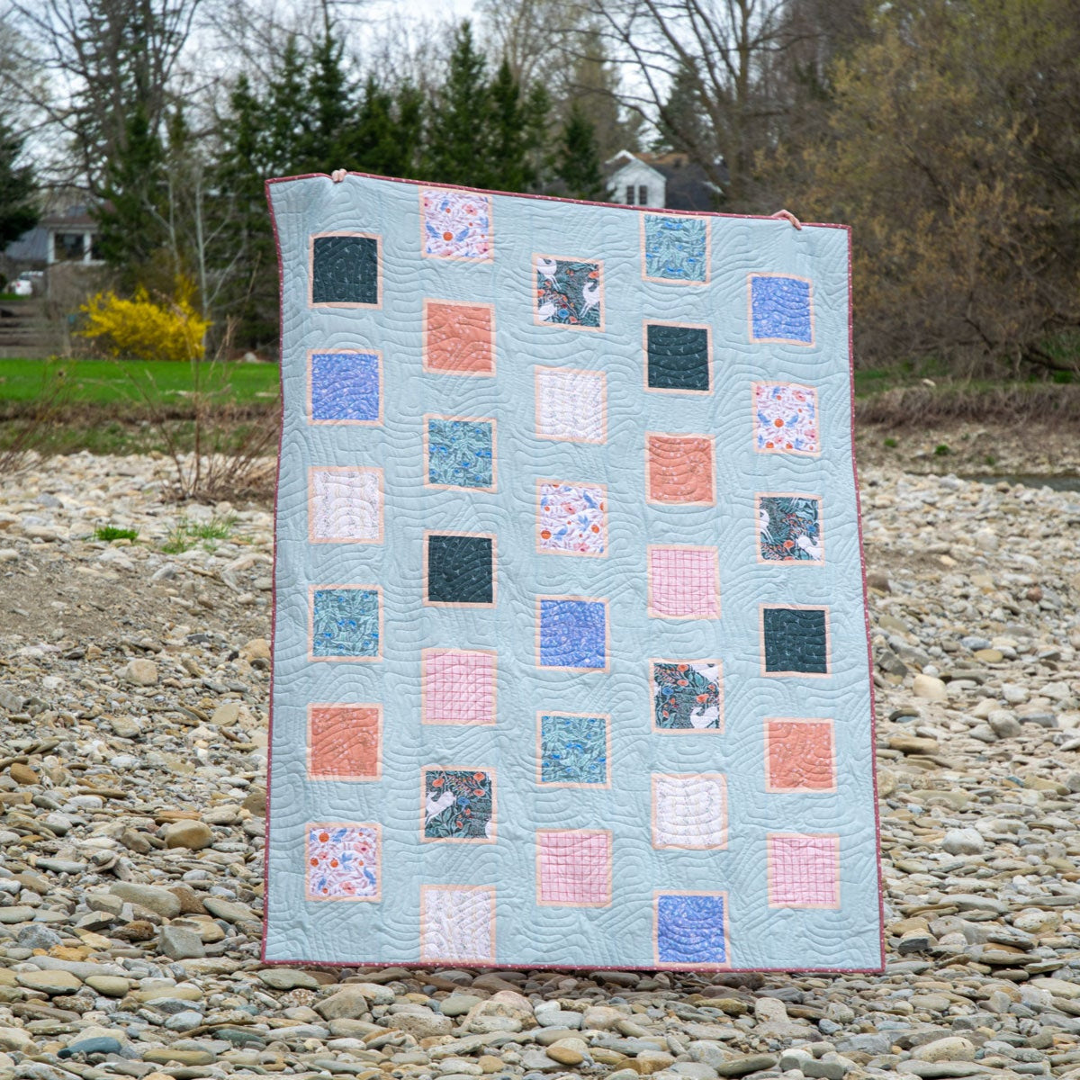 Gertrude's Star Quilt Pattern by Meaford Pattern Press