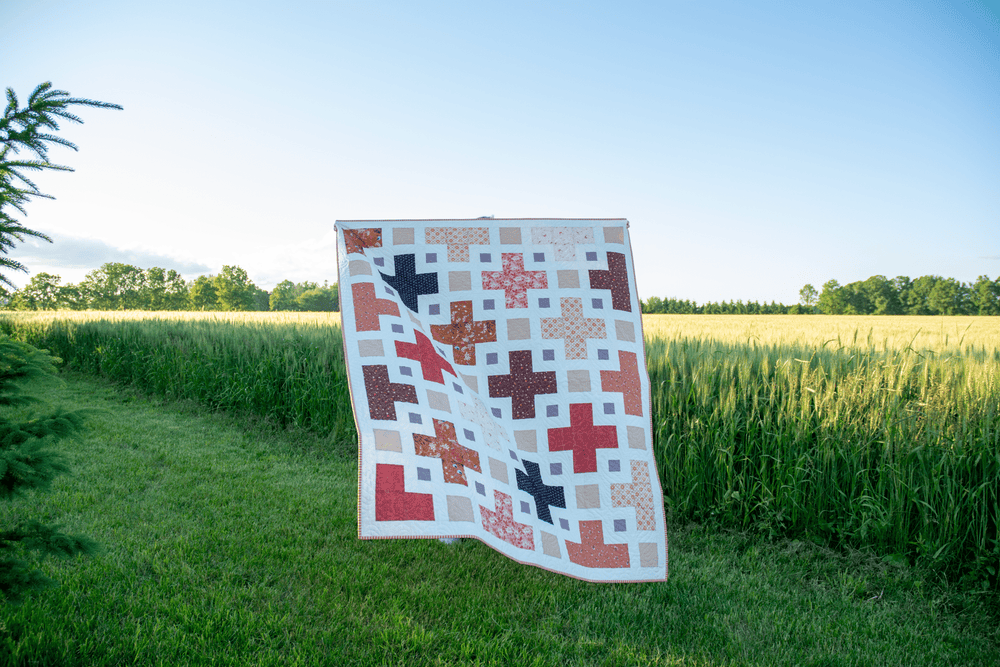 Art Gallery FabricsAmber Sunset Violet Quilt KitQuilt Kits