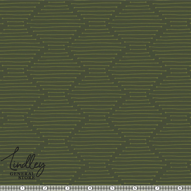 Faithful Forest Tree Rows Backing Fabric