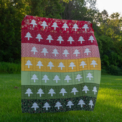 Faithful Forest Tree Rows Quilt Kit