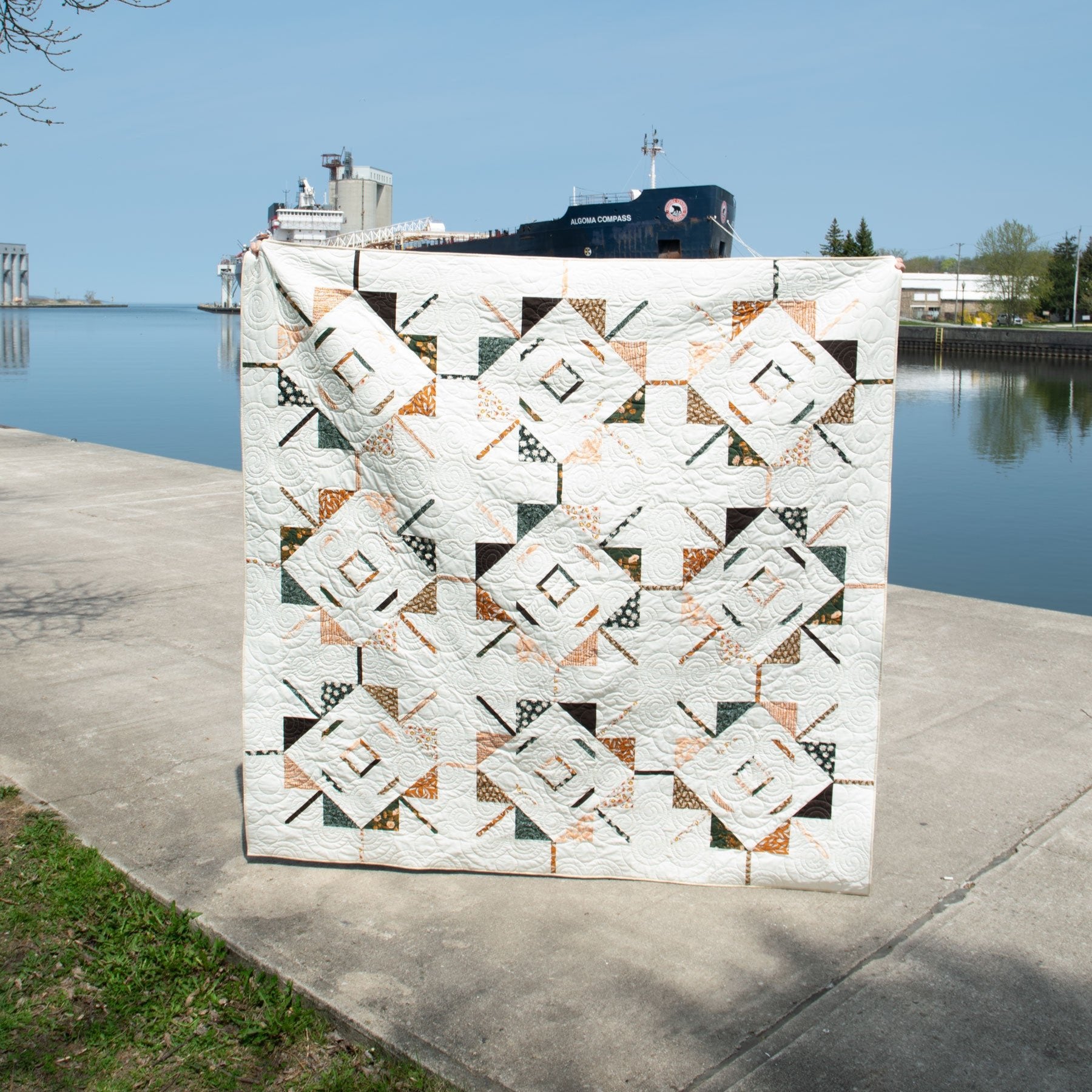 Gertrude's Star Her and History Quilt Pattern