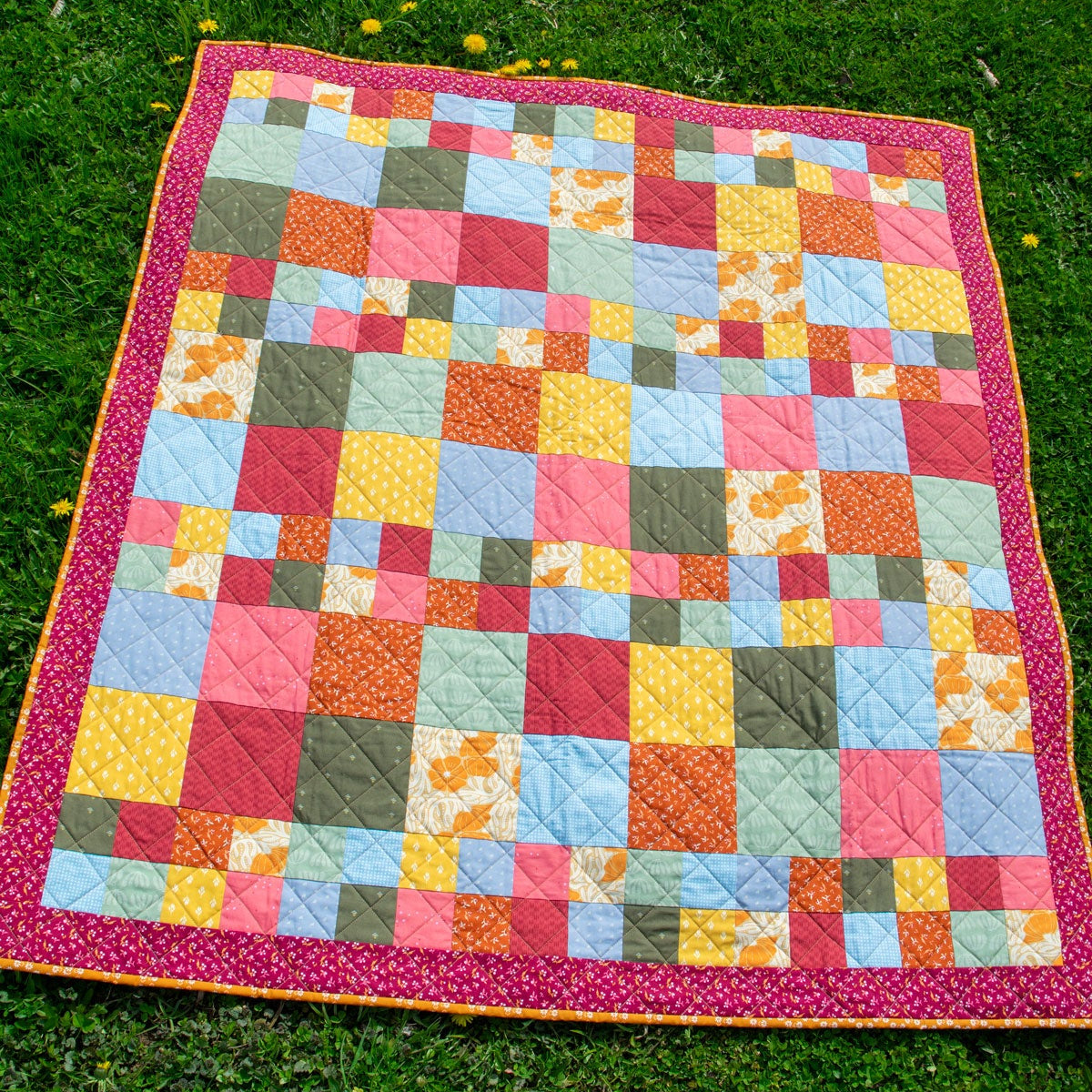 Plum Creek Mary's Patchwork Fabric Kit