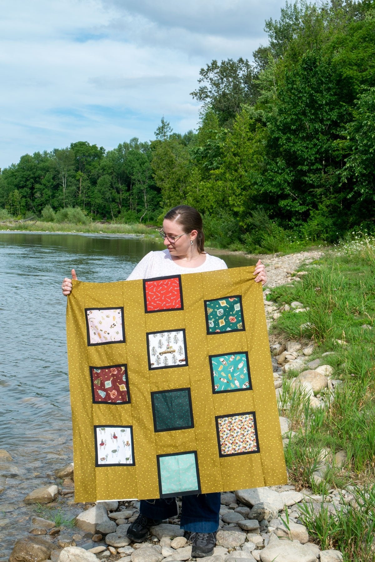 Memory Wall Christmas Quilt Pattern