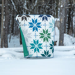 Art Gallery FabricsNorth Wind Knitted Star Fabric KitQuilt Kits