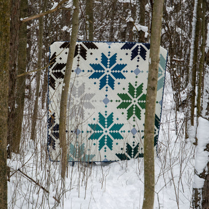 Art Gallery FabricsNorth Wind Knitted Star Fabric KitQuilt Kits