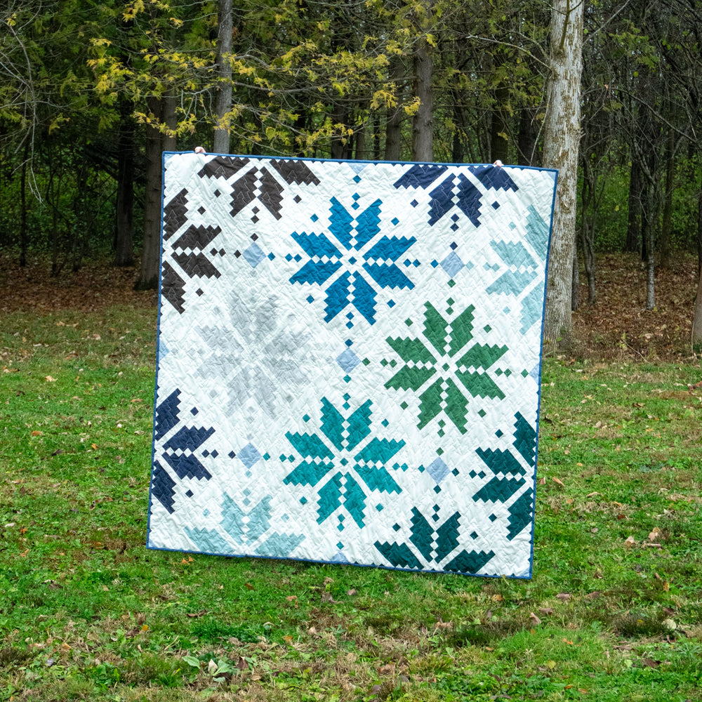 Art Gallery FabricsNorth Wind Knitted Star Fabric KitQuilt Kits