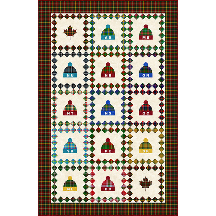 Tartan Toques Quilt Kit